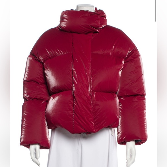 KHAITE Jackets & Blazers - KHAITE Raphael Red Puffer Jacket